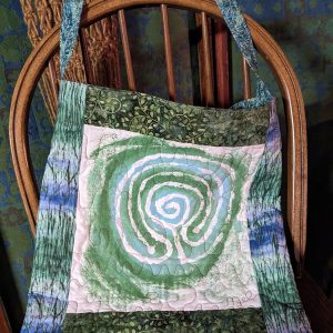 Hand-crafted quilted bag